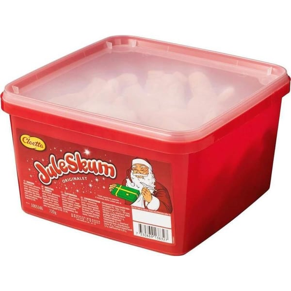 Juleskum Cloetta® 720g i plastbøtte