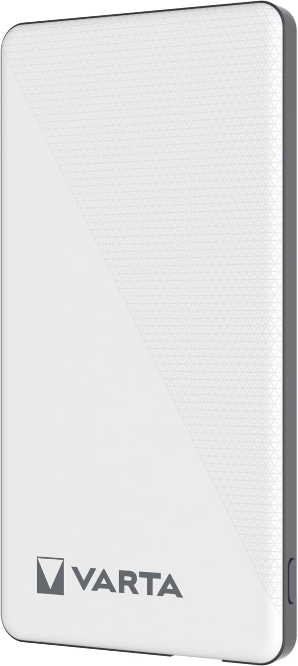 Varta Energy 5000 varavirtalähde 12 W 5000 mAh 2 USB-A, 1 USB-C, musta/valkoinen