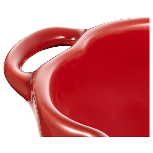 Staub Ceramique, Stekeform, Oval, Keramisk, Keramisk, Rød, Emalje