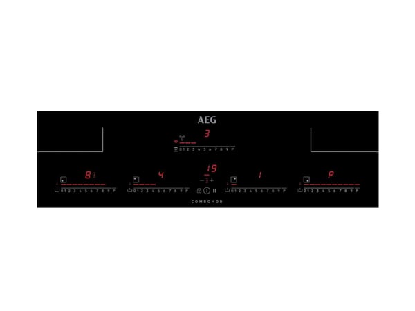 AEG IDK84453IB induktiotaso 80 cm, 4 keittoaluetta, musta