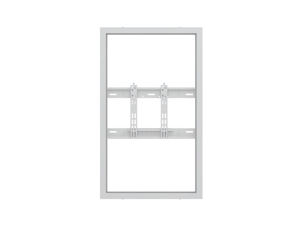 Multibrackets 6688, Terästä, Valkoinen, Maisema/Muotokuva, 109,2 cm (43"), 25 kg, 100 x 100 mm