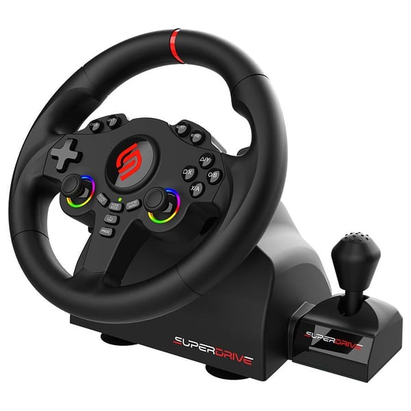 Subsonic Superdrive 220 RS-X, Ratt + Pedaler + Skifter, Nintendo Switch, Nintendo Switch 2, PC, PlayStation 4, Xbox One, Xbox Series S, Xbox Series...