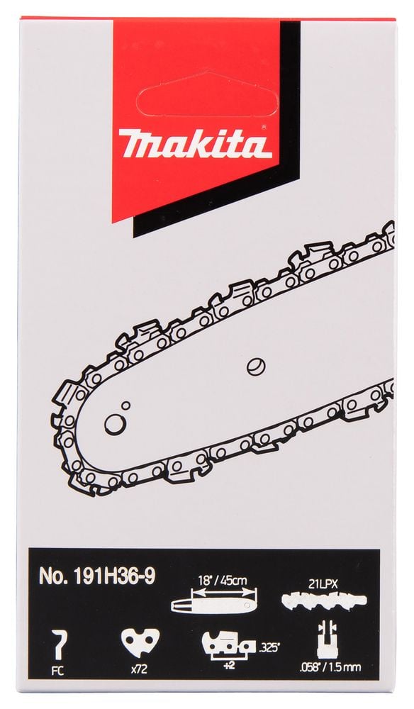 Makita 21LPX, Varje varumärke, Helmejslad, 330,2 / 40 mm (13 / 40"), 1,5 mm, 45 cm, 4,8 mm