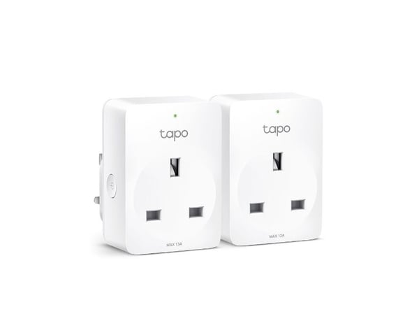 Tapo P100 - Smart kontakt - trådlös - 802.11b/g/n, Bluetooth 4.2 - 2.4 Ghz (paket om 2)