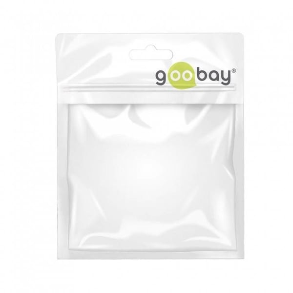 Goobay 72513, Multifärg, PVC, 100 styck, Svart / Vit, 2,8 - 4,6 mm