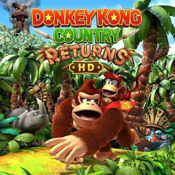 Nintendo Donkey Kong Country Returns HD (Switch), Nintendo Switch, Flerspillermodus, RP (Rating Pending)