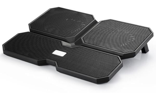 Deepcool Multi Core X6 - Fläkt till bärbar dator/notebook - 15.6" - 100 mm/140 mm - svart