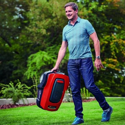 Einhell FREELEXO 1200 LCD BT robotgressklipper 1200 m² 18 cm 35% stigning, rød
