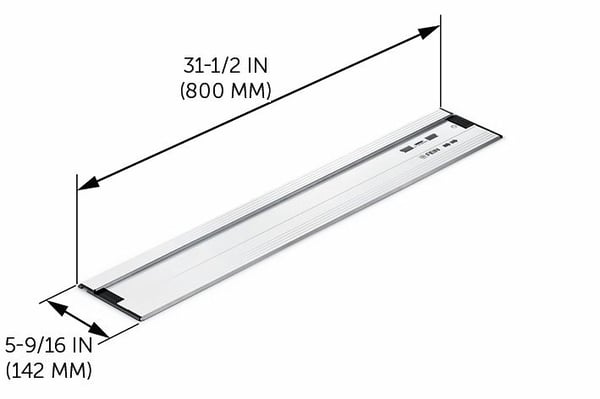 FEIN 32133039000, Føringsskinne, 1,4 kg