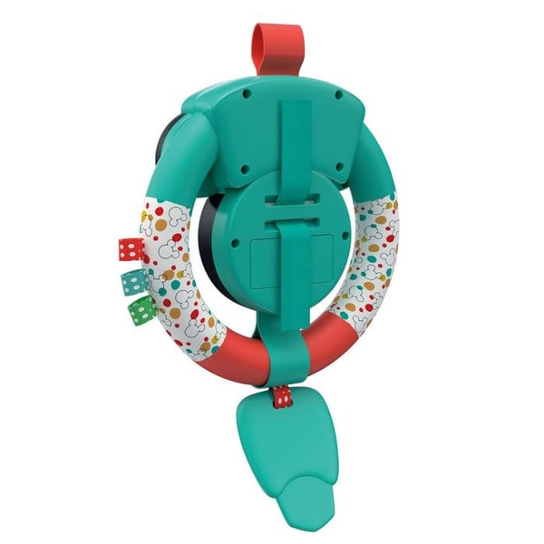 Clementoni Mickey 17557 rattaiden ohjauspyörä, pehmeä ja interaktiivinen
