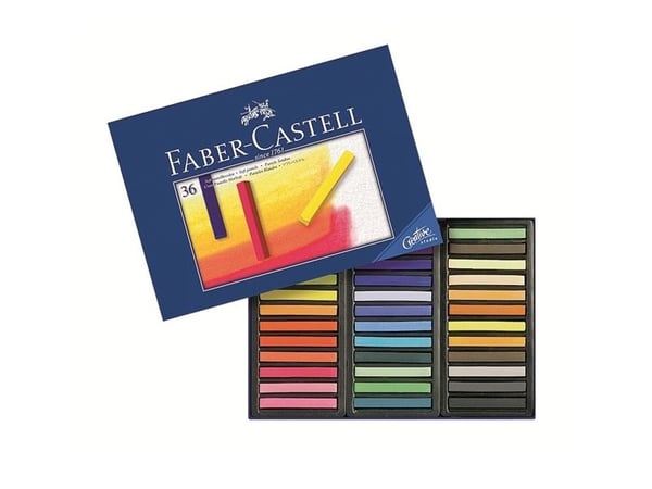 Faber-Castell STUDIO QUALITY - Fargeblyant - myk pastell - assorterte farger (en pakke 36)