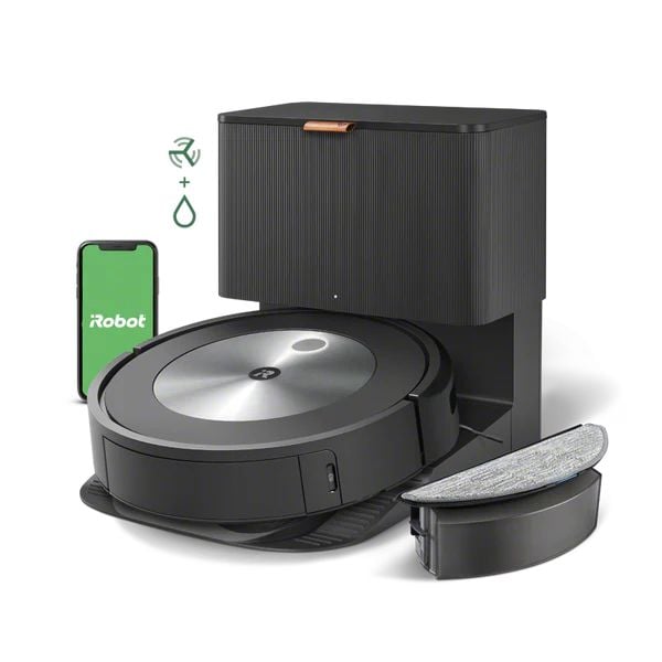 iRobot Roomba Combo j5+ Robottipölynimuri lattiamopilla