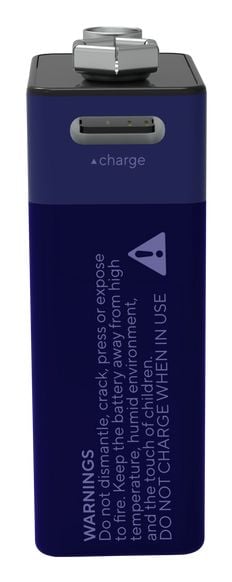 Trust - Batteri - USB-C 9V - Li-Ion - 400 mAh - 4.44 Wh - blå