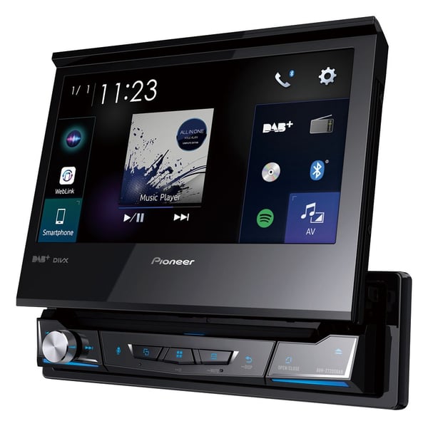 Pioneer AVH-Z7200DAB bilstereo 7" DAB+ pekskärm Single-DIN 50 W x 4