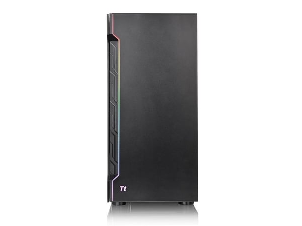 Thermaltake H200 TG RGB - Tower - ATX - sidepanel med vindu (herdet glass) - ingen strømforsyning (PS/2) - svart - USB/lyd