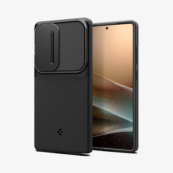 Spigen Optik Armor, Deksel, Samsung, Galaxy S25 Ultra, 17,5 cm (6,9"), Sort