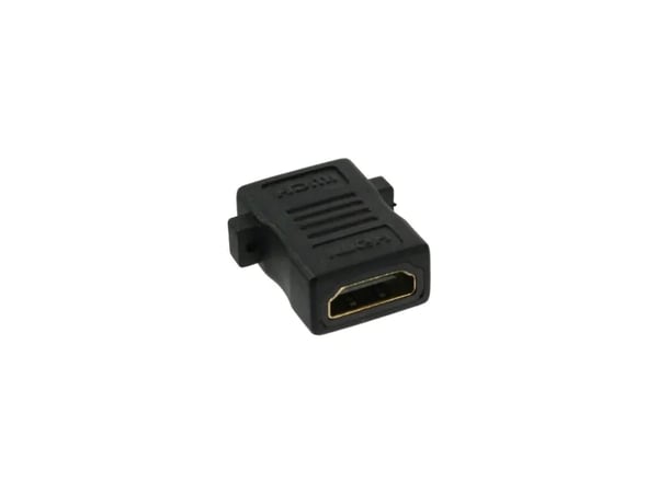 InLine 17600M, HDMI A female, HDMI A, Svart