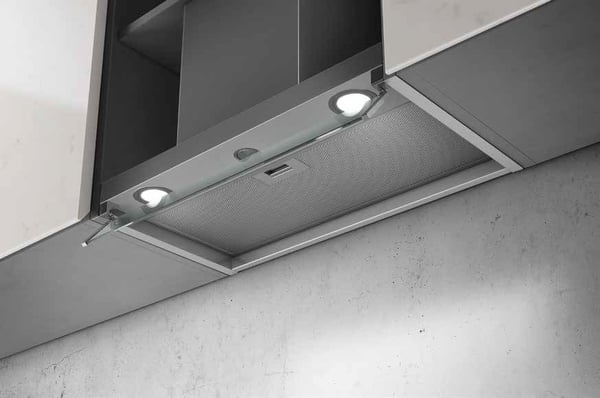 Elica Box In LX/IX/A/60 - Kåpa - huv - bredd: 59.4 cm - djup: 34 cm - utsug och återcirkulering (-) - rostfritt stål