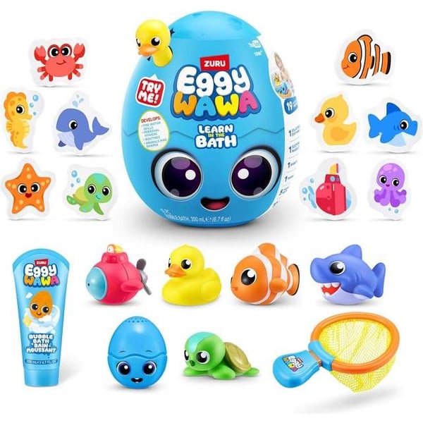 Eggy Wawa Surprise Egg Large - Surprise Bath Play Set
