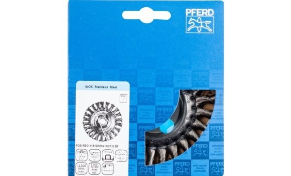 PFERD 43312004, 280 g, 136 mm, 152 mm, 24 mm, 280 g, 1 stykker