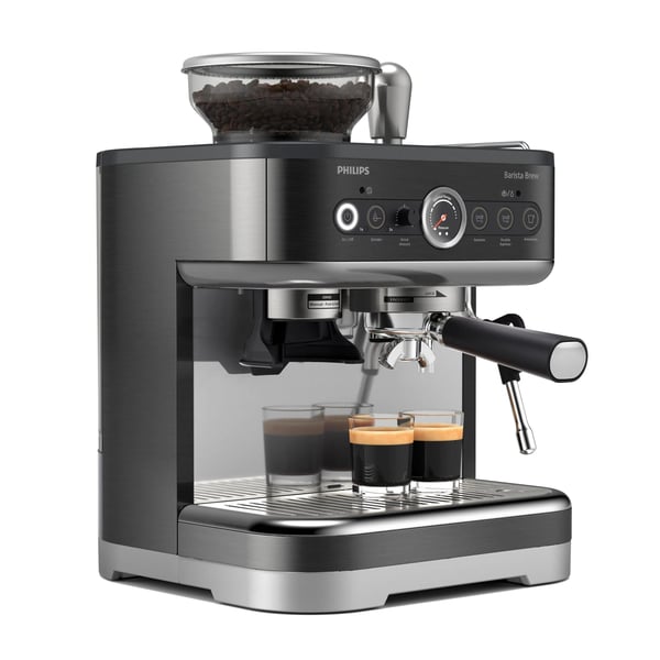 Philips Barista Brew PSA3218 - Kaffemaskine med capuccinatore - 15 bar - sort