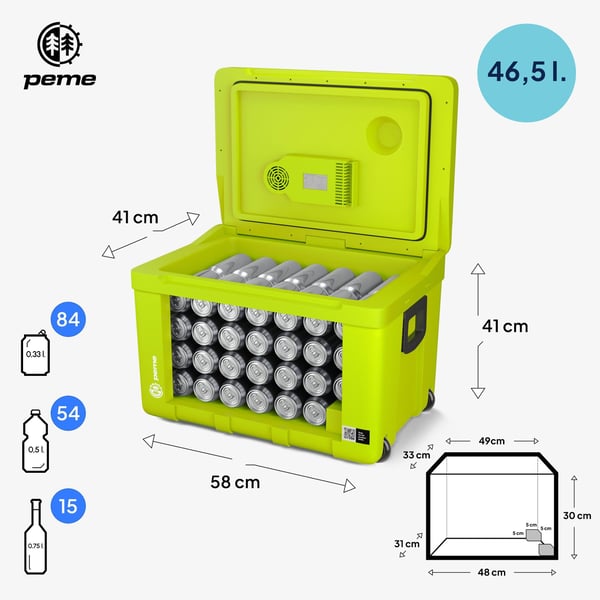 Peme Essential transportkyl 46,5 l
