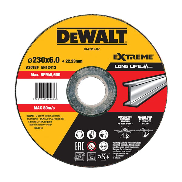 DeWALT DT43919-QZ, Slipskiva, 1 styck