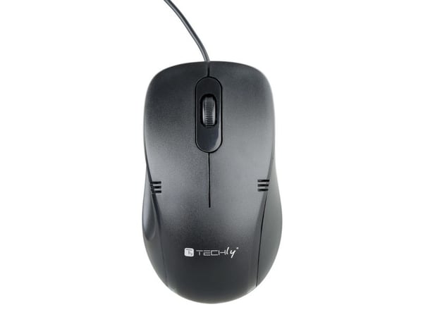 Techly IM 902-UBK, Optinen, USB A-tyyppi, 1000 DPI, Musta