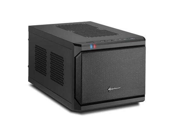 Sharkoon QB One, PC, Sort, Mini-ITX, 15 cm, 31,5 cm, 14,5 cm