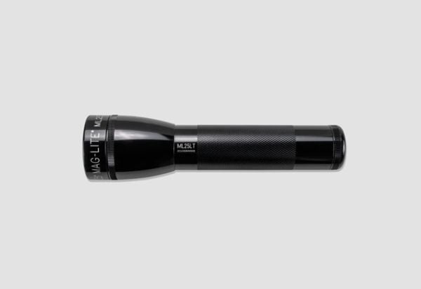 Maglite ML25LT, Käsikokoinen taskulamppu, Musta, Alumiini, Rotaatio, 1 m, IPX4