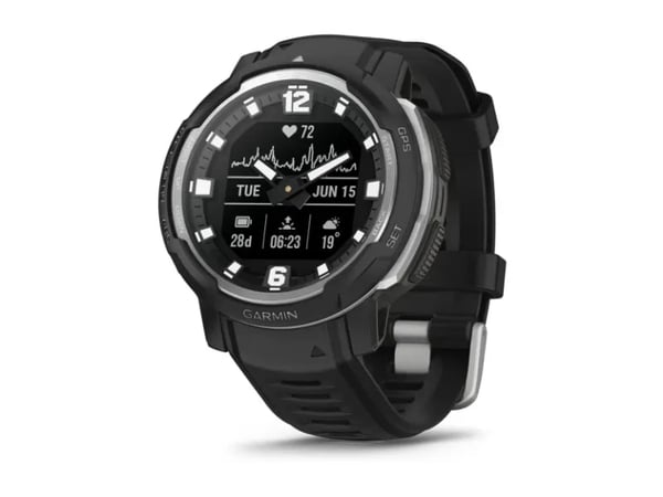 Garmin Instinct Crossover klokke 45 mm 010-02730-03, svart / grafitt