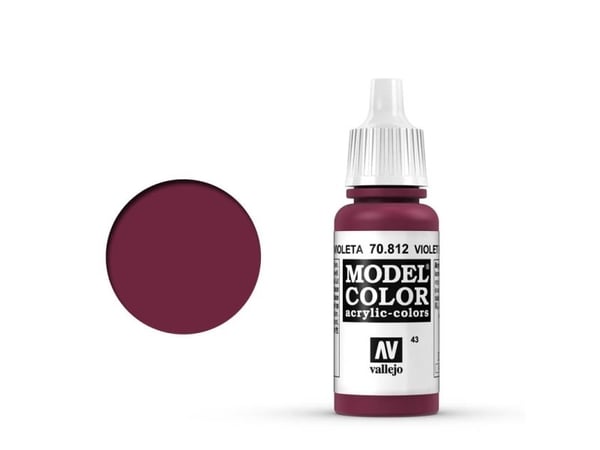 Vallejo 70.812, 17 ml, Punainen, Matta, Pullo