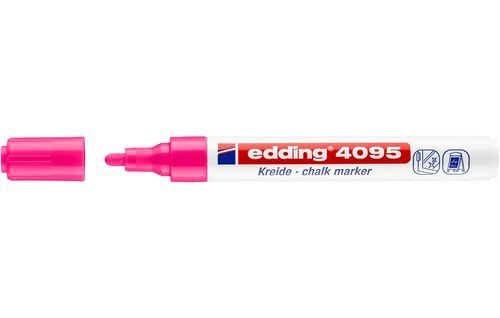 edding 4095 window - Markør - for glass - neonrosa - vannbasert blekk - 2-3 mm