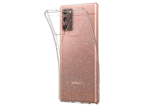 Spigen Liquid Crystal Glitter, Suojus, Samsung, Galaxy Note 20 5G, 17 cm (6.7"), Läpinäkyvä