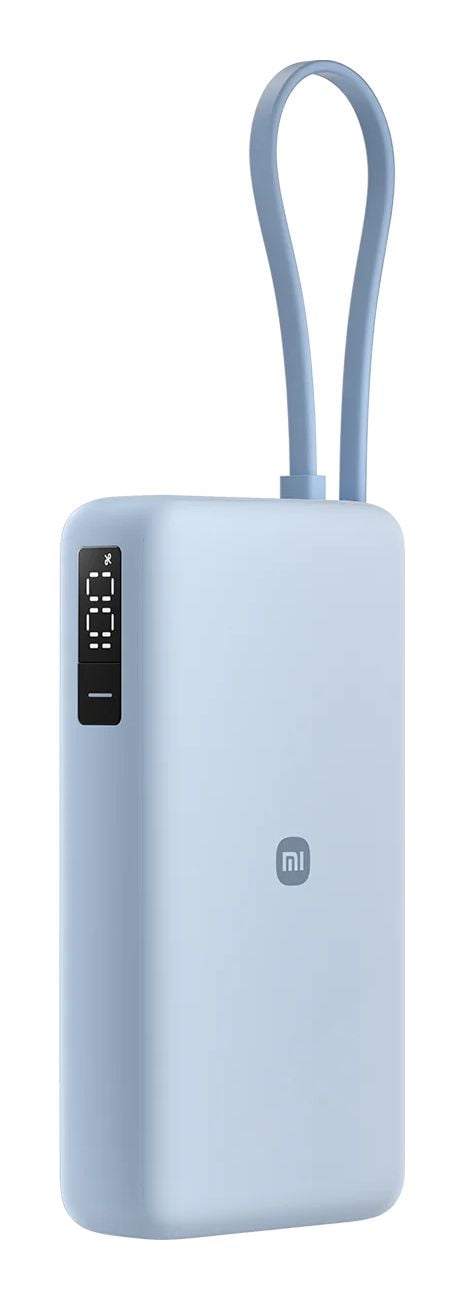 Xiaomi PB2067 - Strømbank - integrated cable - 20000 mAh - 74.37 Wh - 67 watt - 3.25 A - Fast Charge, QC 2.0, QC 3.0, QC 3.5, PD 2.0, Power Deliver...