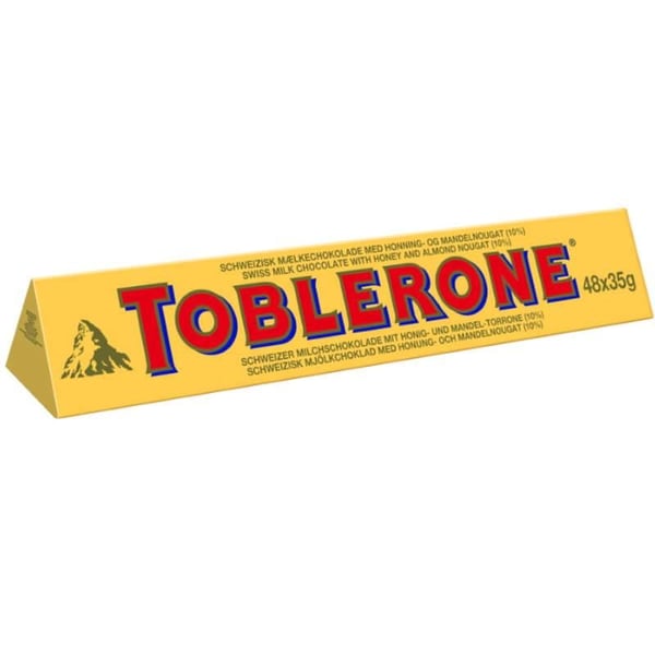 Toblerone XL Chokolade med 48 stk. x 35g - 1,68 kg