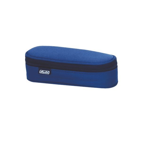 Herlitz Lazy - Pennfodral - polyester - blå