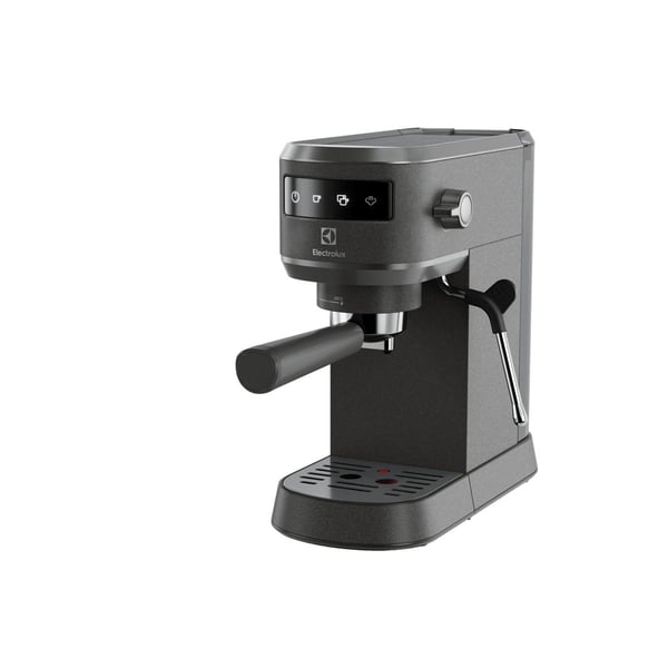 Electrolux E6EC1-6BST, Espressomaskin, 1 l, Kaffekuddar, Malat kaffe, 1450 W, Svart