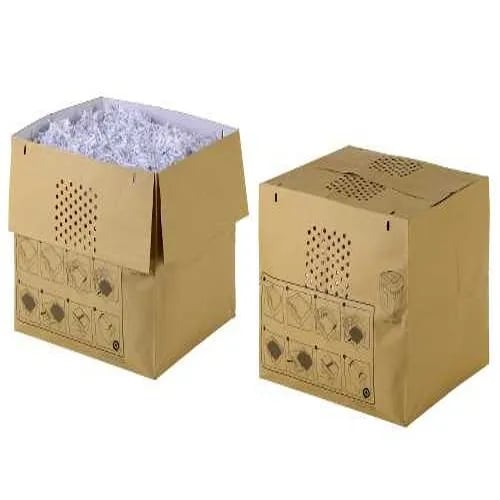 Rexel Avfallssäck RC Auto+500X/M, 80 L (50), Väska, Kartong, Brun, 80 l, Auto+ 500X/M, 50 styck