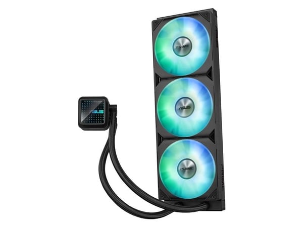 ASUS Prime LC 360 ARGB alt-i-ett CPU-vannkjøler 360 mm, svart