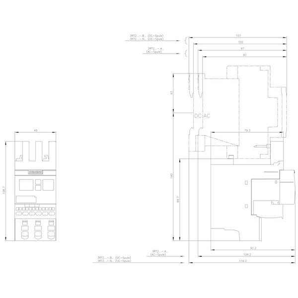 Siemens 3RR2442-2AA40 Virranvalvontareleet