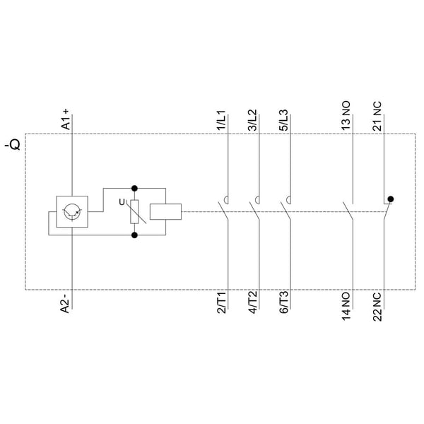 Siemens 3RT2037-1KB40 Koppelschütz 3 Schließer 690 V/AC 1 St., 114 mm, 121 mm, 145 mm, 65 mm, 1,12 kg, 1 stykker