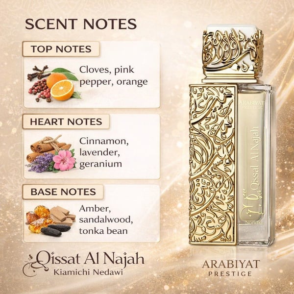 Arabiyat Prestige Qissat Al Najah Kiamichi Nedawi Eau De Parfum, 100 Ml