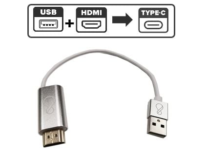 Ochno O-HDMI-TO-USBC-2, 2.0, USB Type-A, USB Type-C, 3840 x 2160 piksler