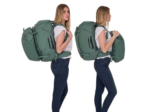 Thule Landmark - Ryggsäck - 60 liter kapacitet - 420 D dobbypolyester - hazy green - 16"