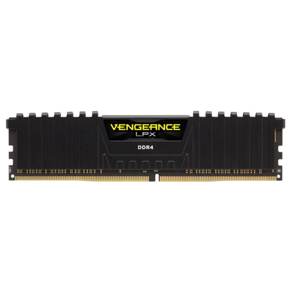 Corsair Vengeance LPX RAM 16 GB DDR4 3200 MHz 1x16GB CMK16GX4M1E3200C16, svart
