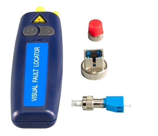 EFB Elektronik 399900.2, Lysinjektor, LC, MPO/MTP, SC, ST, Overføringstesting, 630 - 670 nm, Blå, AAA