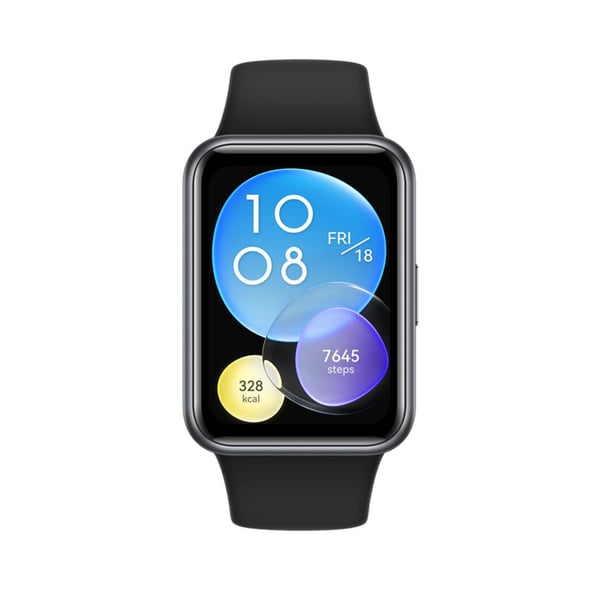 Huawei | Watch Fit 2 Active - Smartwatch med rem - handledsstorlek: 130-210 mm - Svart