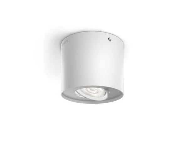 Philips Dimbar LED Phase tak-/väggspotlight, Utanpåliggande spotlight, Glödlampan/-lamporna kan inte bytas ut, 1 lampor, LED, 4,5 W, 2700 K
