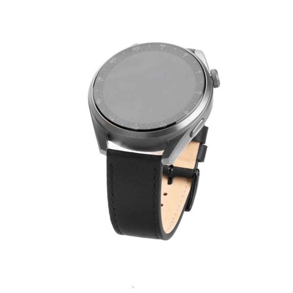 FIXED - KlocKräm för smart klocka - 20 mm bred - 165 - 215 mm - svart - för Garmin Approach S40, S42; Forerunner 645; Samsung Galaxy Watch 3, Watch...